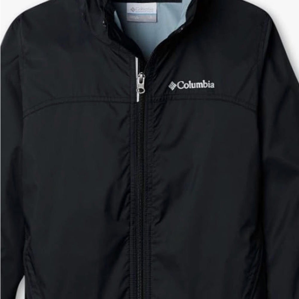Columbia Kids Black Raincoat